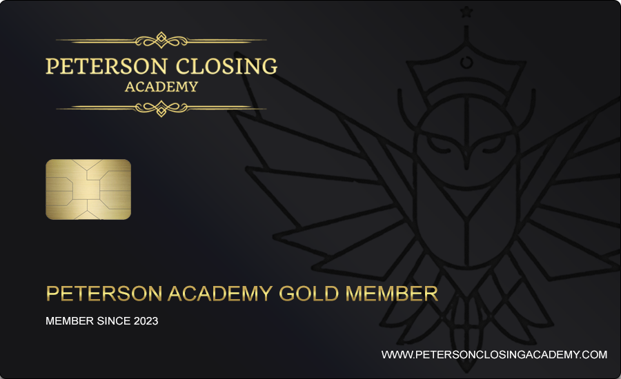 Peterson Academy Gold Member